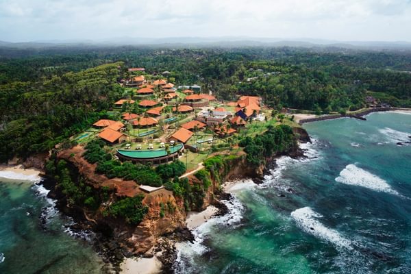 Aerial View Of Cape Welligama