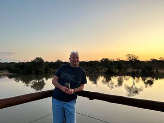 Ali on safari
