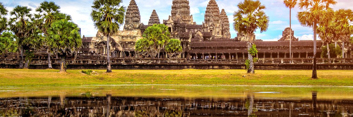 Angkor wat siem reap cambodia canva