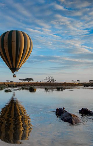 Balloon Trans serengeti Tanzania