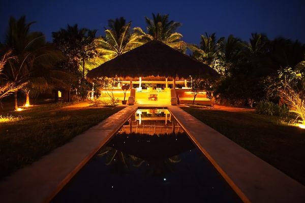 Bar Reef Resort At Night