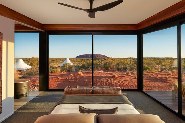 Bedroom view longitude 131 uluru australia website