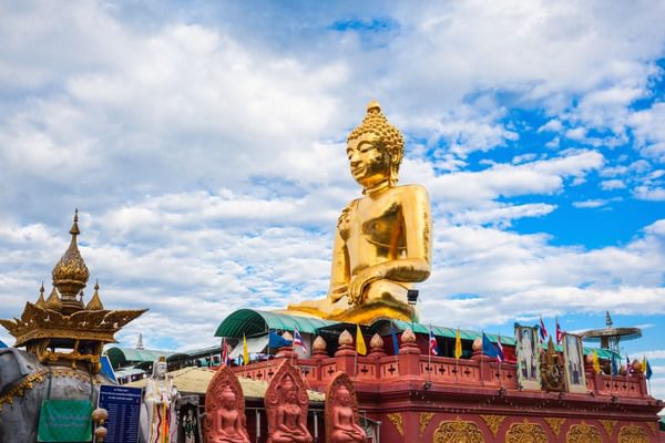 Big buddha Golden Triangle Thailand