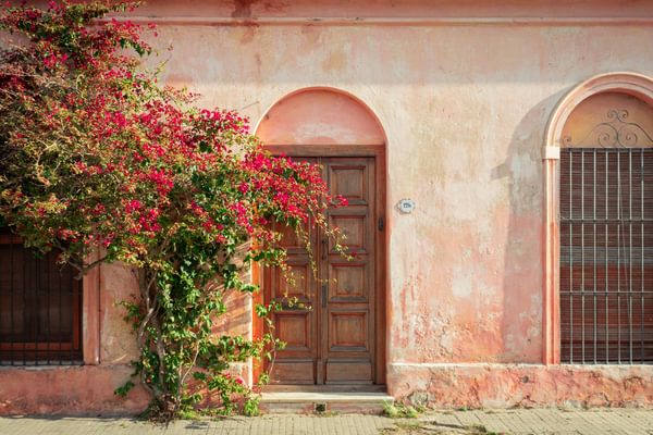 Colonia street Uruguay