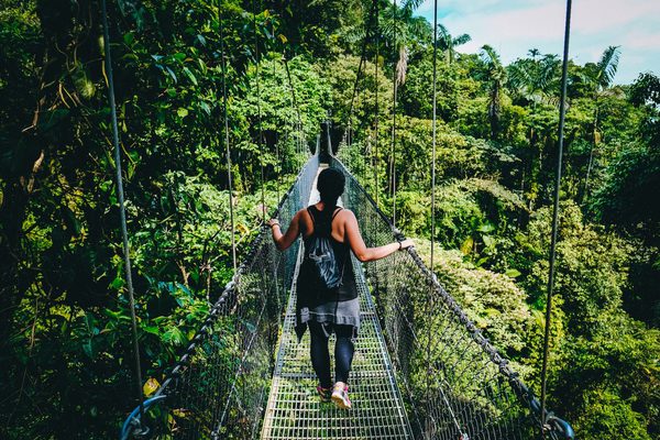 Costa Rica Rope Bridge