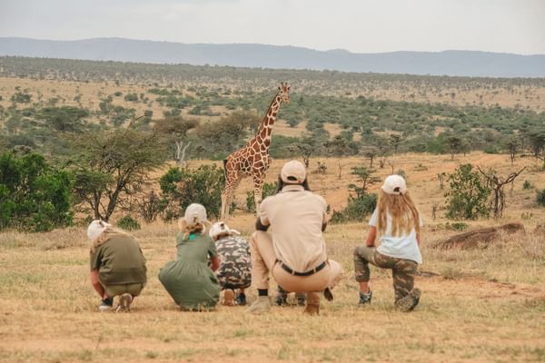 El Karama Bush school walk