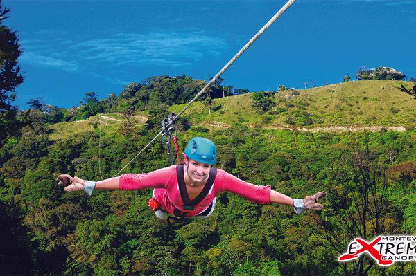 Extreme Canopy Tour Monteverde Costa Rica