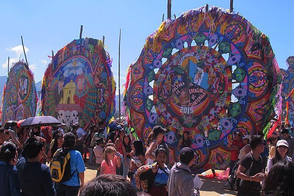 Festival Barriletesss in Sumpango Guatemala Kite