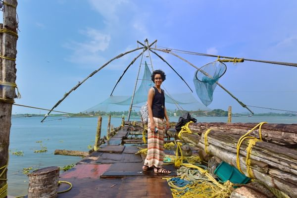 Fishing Chinese Style In Cochin