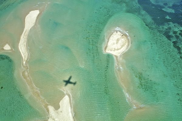 Flying Over Vamizi Island In The Quirimbas