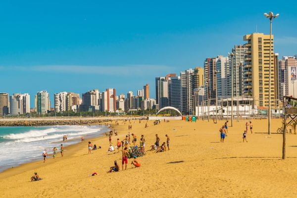 Fortaleza Beach Brazil Canva Pro