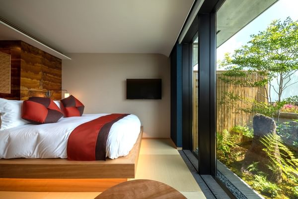 Garden Deluxe Room Genji Hotel Kyoto Japan company website