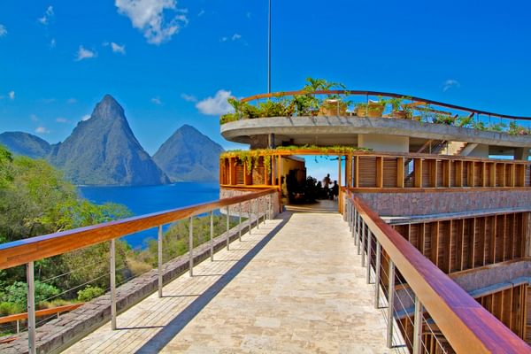 Jade Mountain external Saint Lucia
