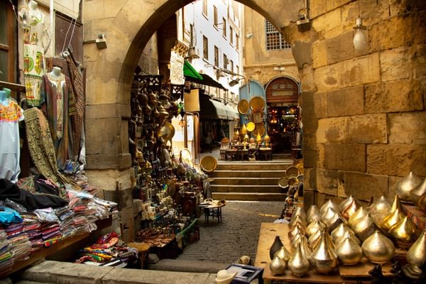 Khan al Khalili Markets in Cairo Egypt