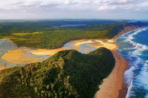 Kosi Forest Lodge Aerial View