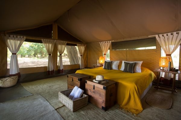 Lales  Camp  Bedroom  Yellow