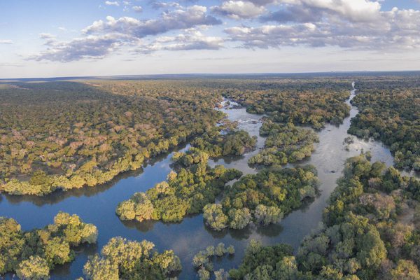 Lodge location Kaingu Kafue Botsana Wetu