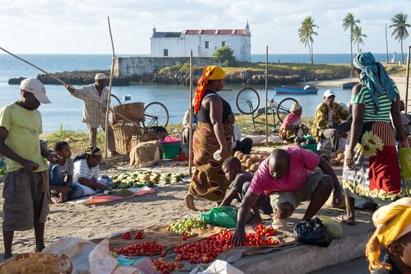 Market On Ilha De Mozambique