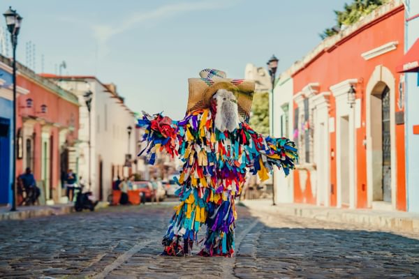 Mexican costume Oaxaca