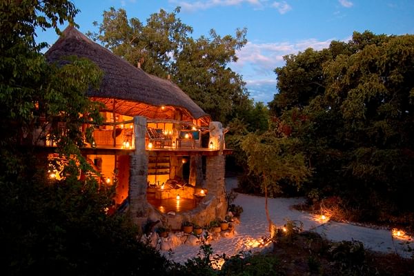 Nkwichi Lodge Dining