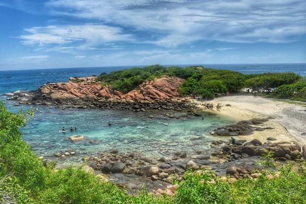 Pigeon Island At Trincomalee