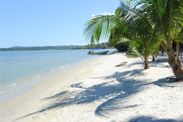 Playa Blanca near Livingston in the Caribbean Guatemala