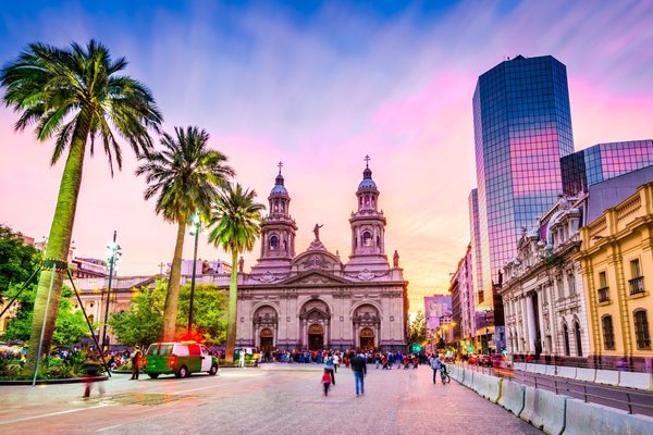 Plaza de armas Santiago chile
