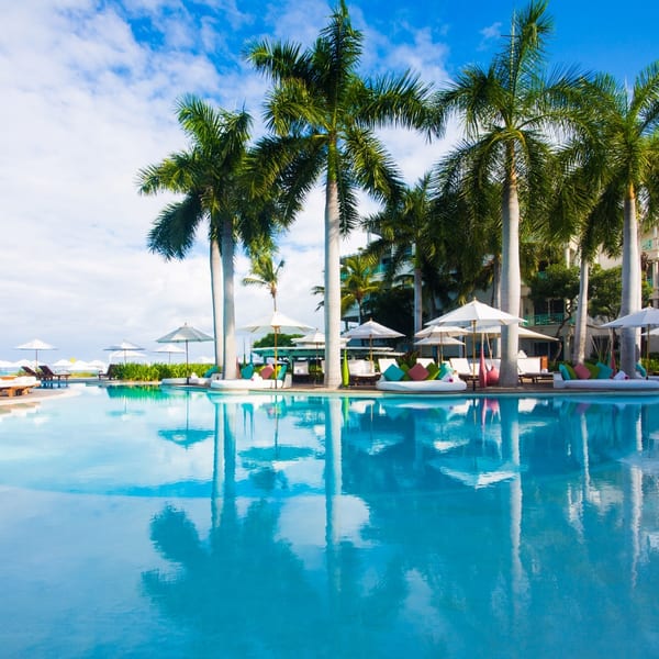 Pool The palms Caribbean Turks and Caicos 2