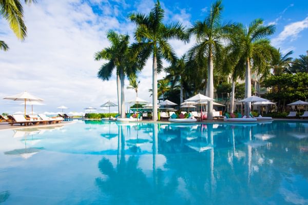 Pool The palms Caribbean Turks and Caicos 2
