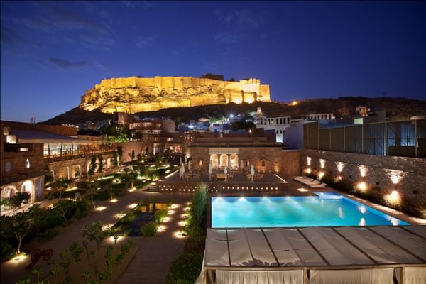 Raas Jodhpur Night View