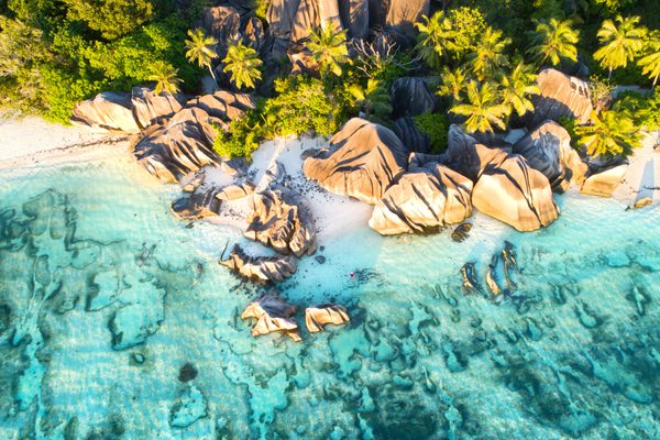 Seychelles Aerial View