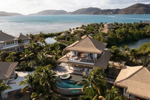 The Branson Estate Beach Villa overview 3 Moskito Island British Virgin Island