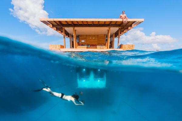 The Manta Resort Underwater Room