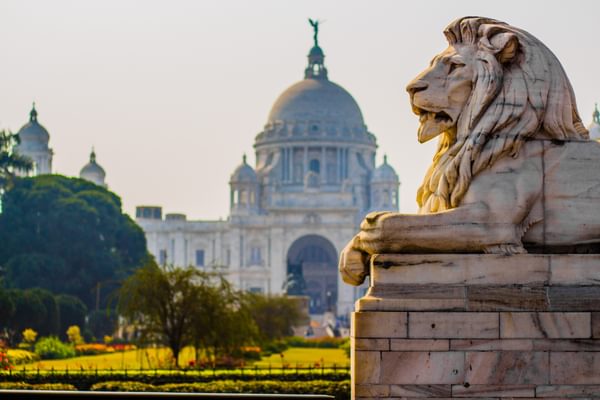 The Victoria Memorial In Kolkata