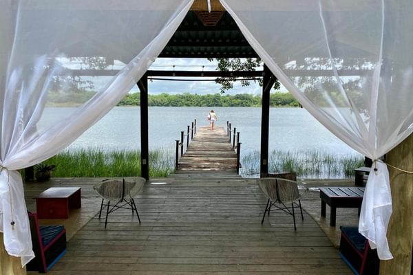 Villa Maya dock