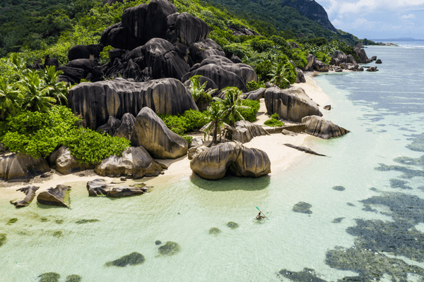 La Digue seychelles Canva Pro